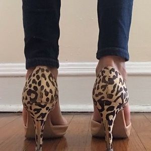 Dolce Vita Shoes - Dolce Vita nude/cheetah heel Dolce Vita Shoes - Dolce Vita nude/cheetah heel